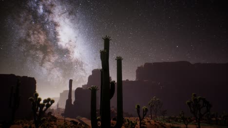 The-Milky-Way-above-the-Utah-desert,-USA